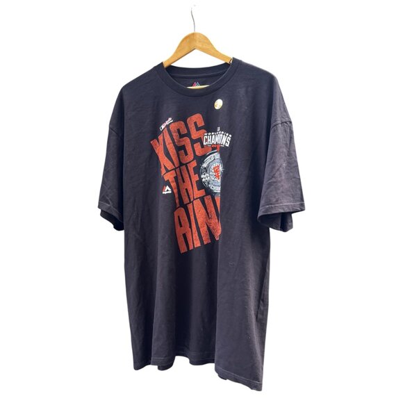 San Francisco Giants 2014 Kiss the Ring Black t-shirt NWOT - Picture 2 of 7